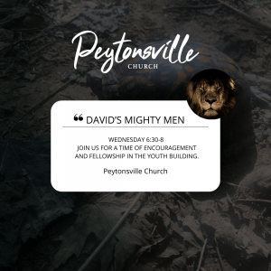 David’s Mighty Men